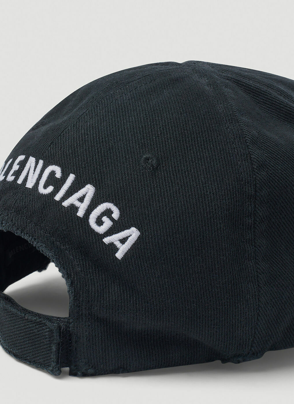 Balenciaga - Dog Bite Baseball Cap in Black Balenciaga