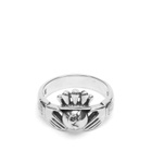 Maple Men's Mother Earth Ring in Silver