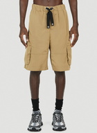 Versace - Relaxed Cargo Shorts in Brown