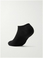 Nike Training - Six-Pack Everyday Plus Cushioned Cotton-Blend Dri-FIT Socks - Black