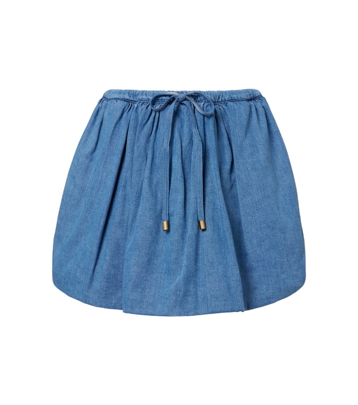 Photo: Patou Denim miniskirt