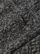 Altea - Shawl-Collar Double-Breasted Knitted Cardigan - Brown