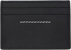 MM6 Maison Margiela Black Numeric Card Holder
