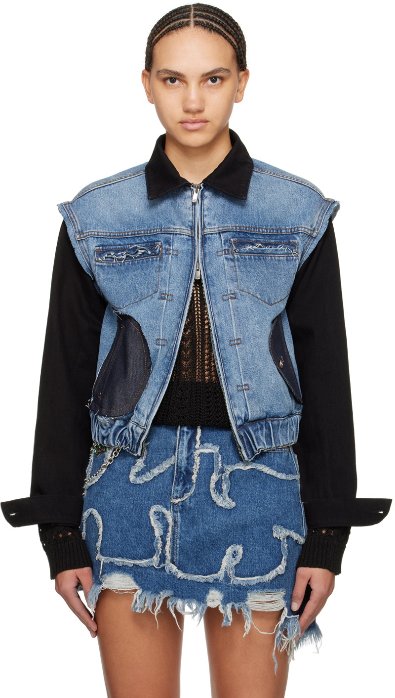 Andersson Bell Blue Mahina Denim Jacket Andersson Bell