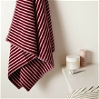 Tekla Fabrics Organic Terry Bath Towel in Red/Rose