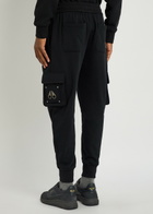 Moose Knuckles Hartsfield Tapered-leg Cotton Cargo Sweatpants Black
