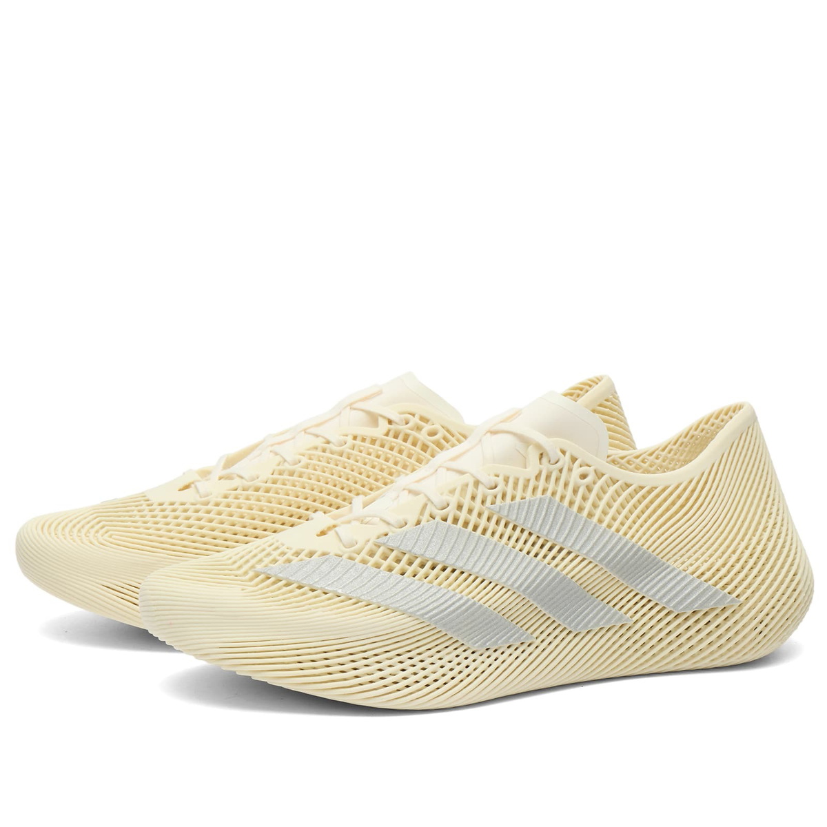 Adidas Climacool 3D Laced Sneaker in Off White/Silver Met.