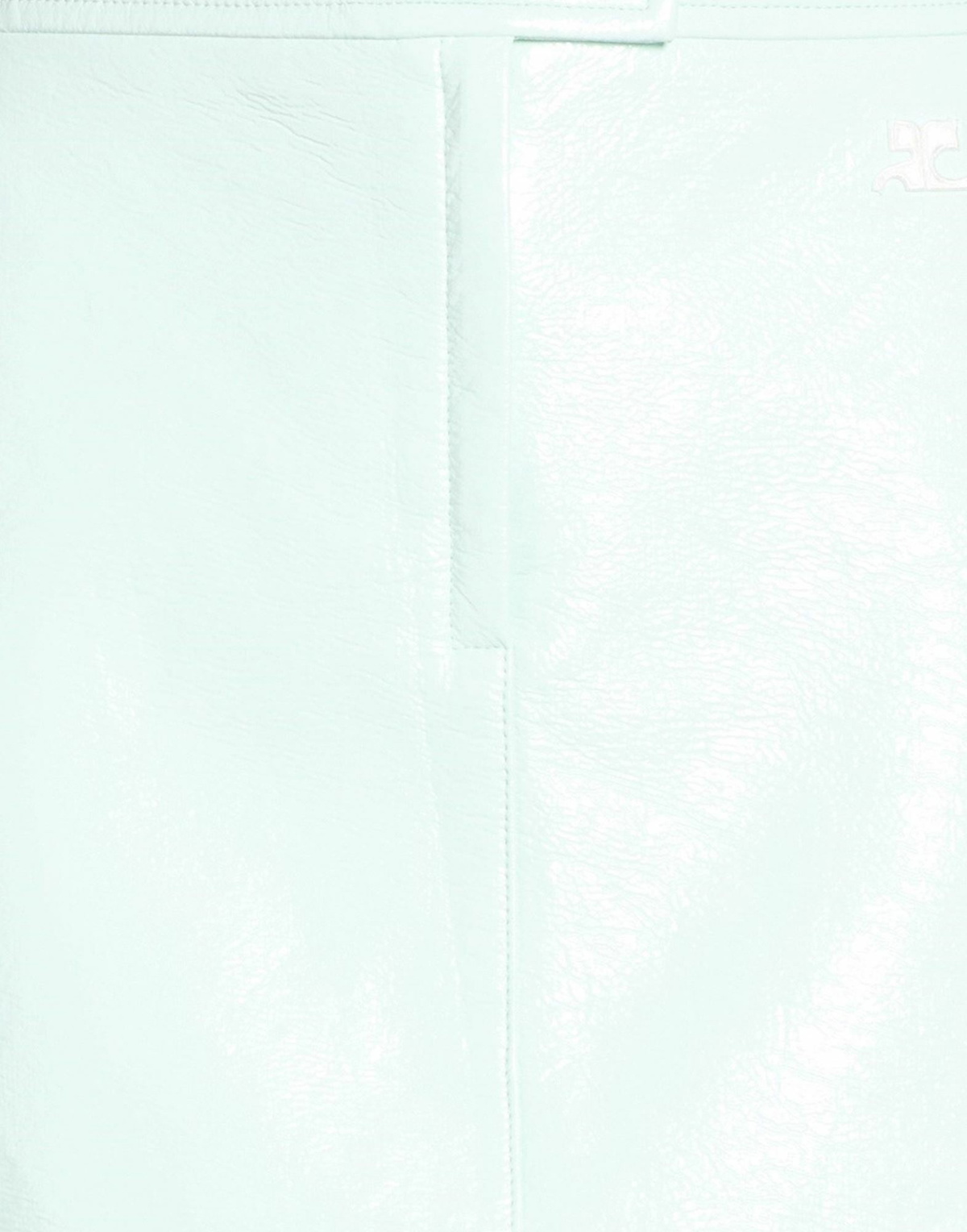 Courrèges Womens Mini skirt Light in Green