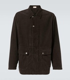 The Row Frank cotton corduroy jacket