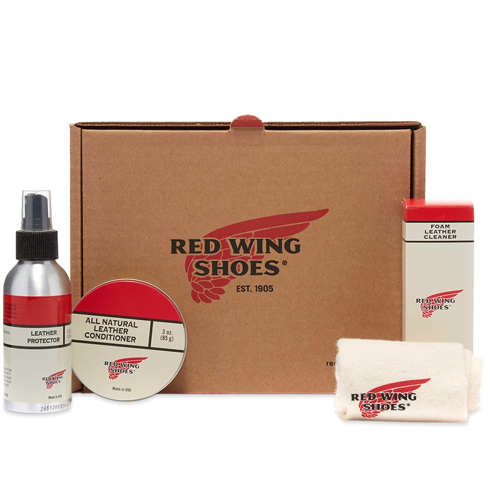 Arbejdsgiver Arkæologi Oxide Red Wing Oil-Tanned Leather Care Kit Red Wing Shoes