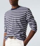 Sunspel Striped cotton jersey T-shirt