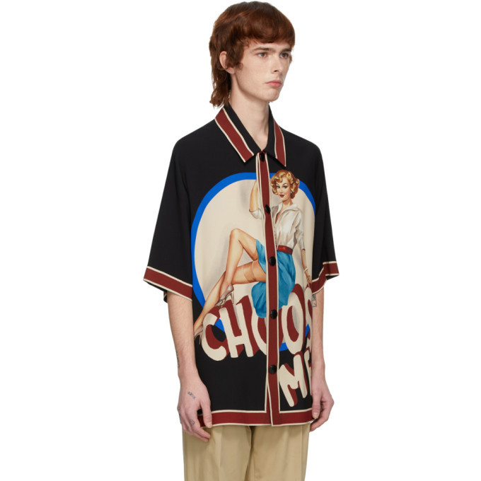 Dolce and Gabbana Black Choose Me Shirt Dolce & Gabbana
