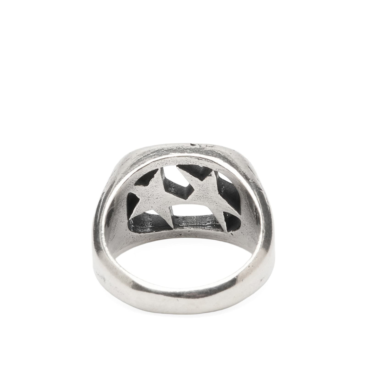 TwoJeys Men's Framed Ring in Sterling Silver