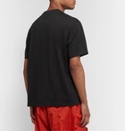 Y-3 - Logo-Print Cotton-Jersey T-Shirt - Black