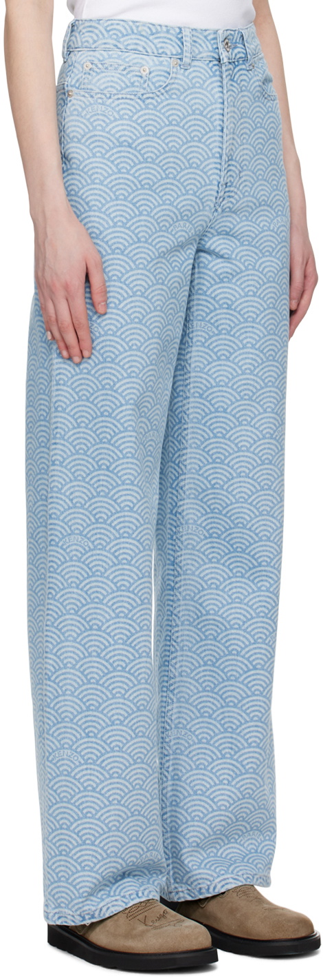Kenzo Blue Ayame Jeans