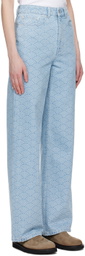 Kenzo Blue Ayame Jeans