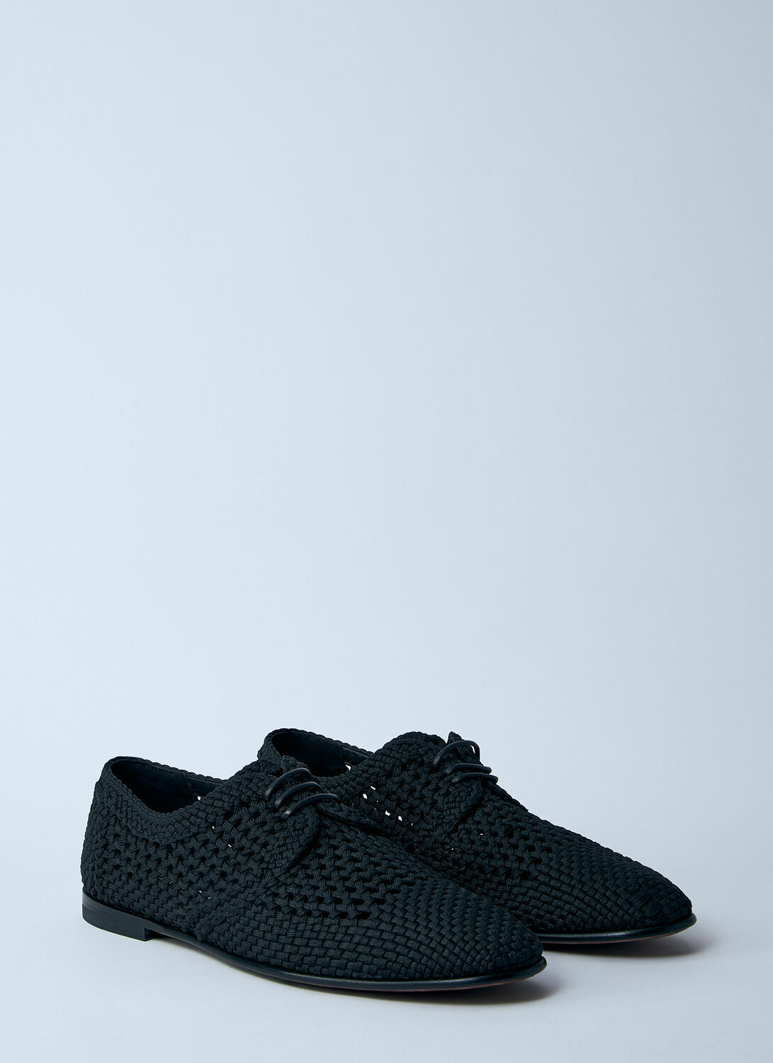 Dolce & Gabbana Woven Derby Shoes