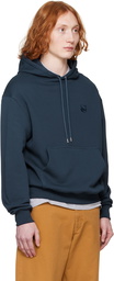 Maison Kitsuné Navy Bold Fox Head Patch Comfort Hoodie