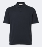 Lisa Yang Keir cotton and cashmere polo shirt