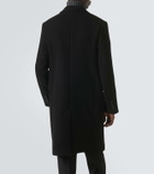 Ami Paris Single-breasted wool coat