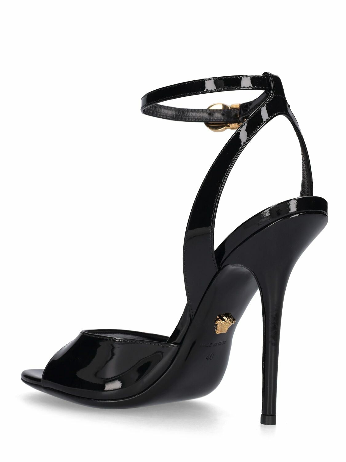 VERSACE - 105mm Leather Sandals Versace