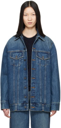 KHAITE Blue 'The Ross' Denim Jacket