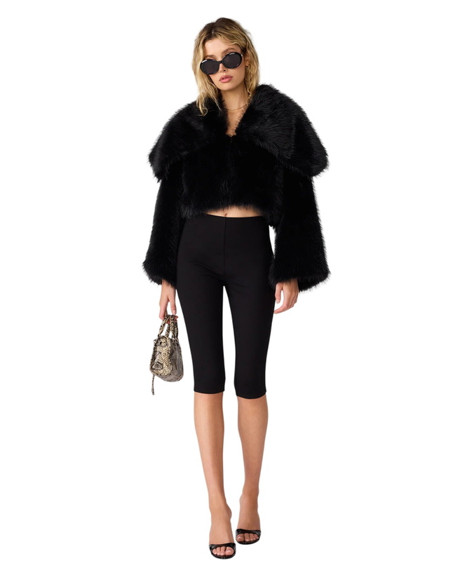Photo: Steve Madden Amallia Coat Dresses in Black