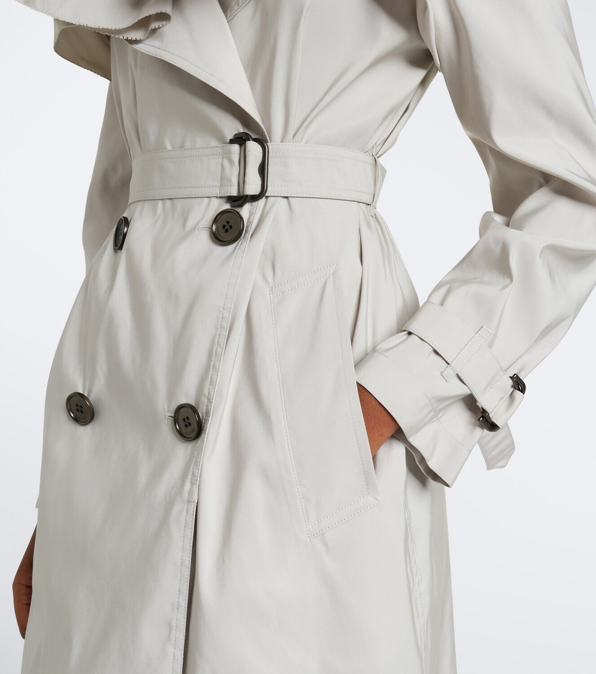 Burberry Ruffled trench coat