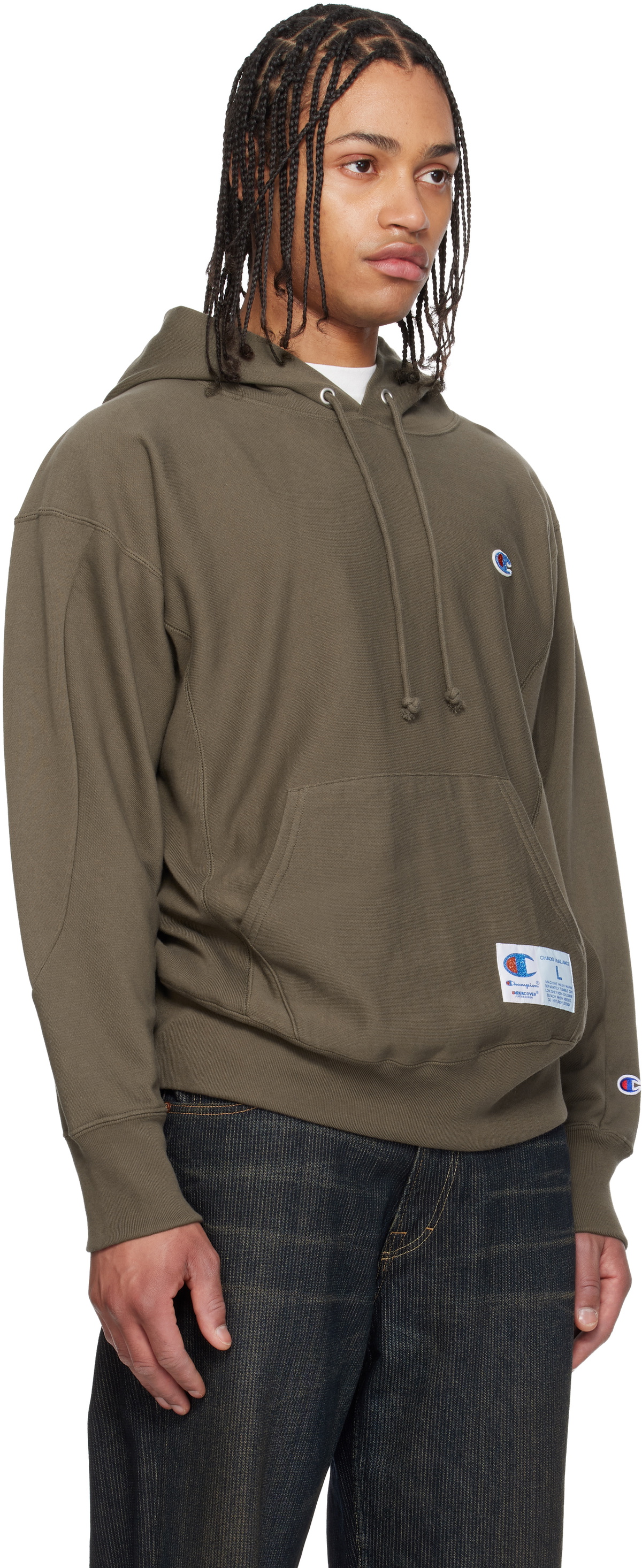 UNDERCOVER Khaki Champion Edition UC1F4802 Hoodie