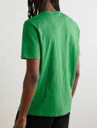 Theory - Slub Cotton-Jersey T-Shirt - Green