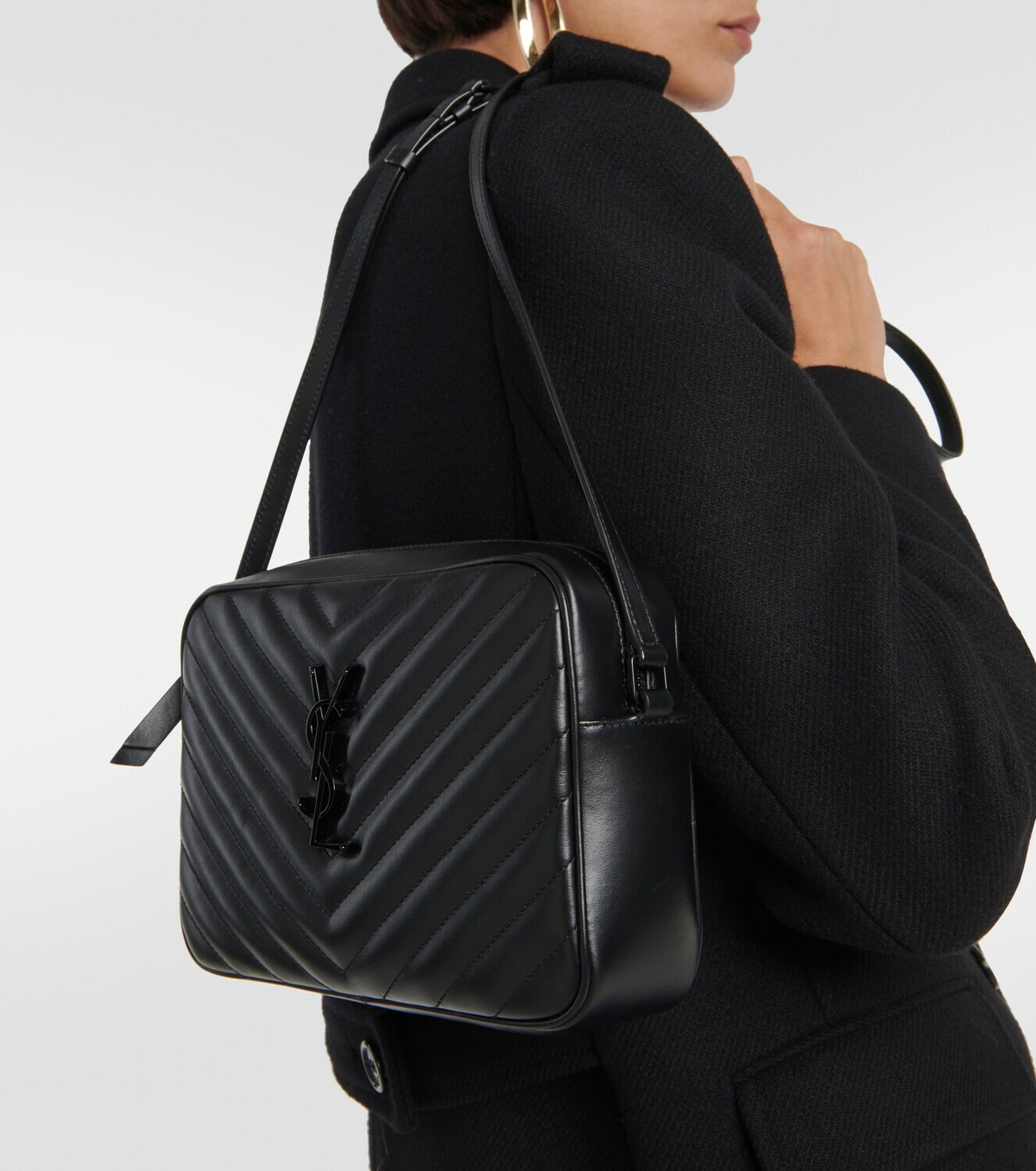 Saint Laurent Lou Camera leather crossbody bag Saint Laurent