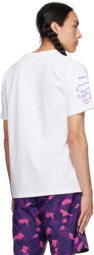 BAPE White Printed T-Shirt