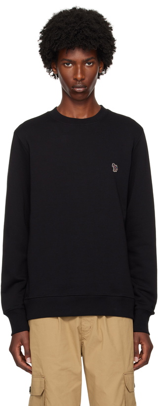 Photo: PS by Paul Smith Black Zebra Sweatshirt