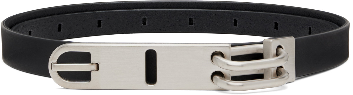 Rick Owens Black Studded Performa Belt Rick Owens
