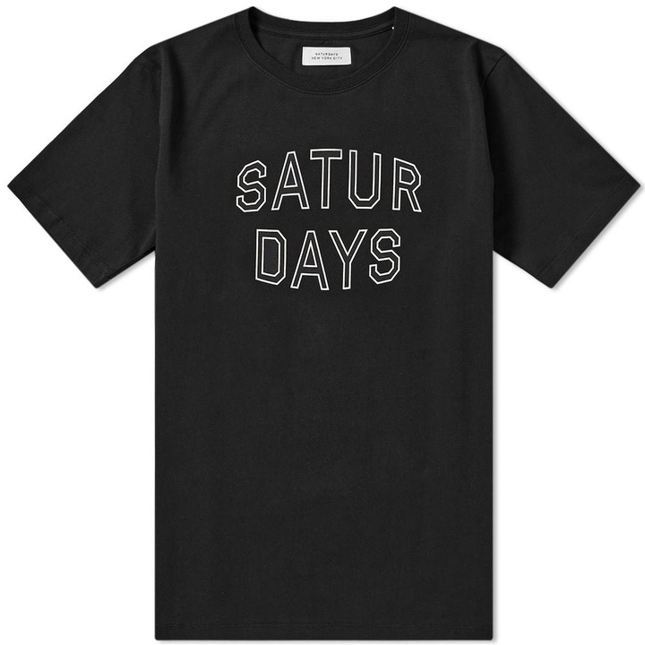 Photo: Saturdays NYC Convex Block Tee