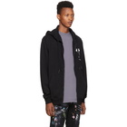 Off-White Black Undercover Edition Skeleton RVRS Arrows Zip Hoodie