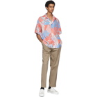 Etro Multicolor Dark Ping Short Sleeve Shirt