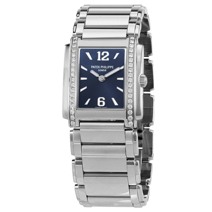 Photo: Patek Philippe Twenty~4 Blue Dial Ladies Quartz Watch 4910/1200A