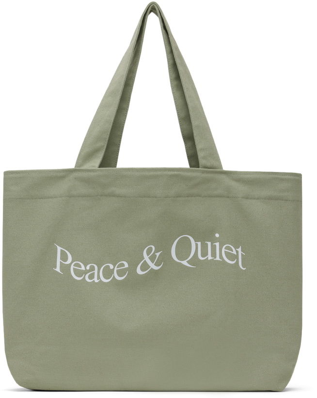 Photo: Museum of Peace & Quiet Khaki Wordmark Tote
