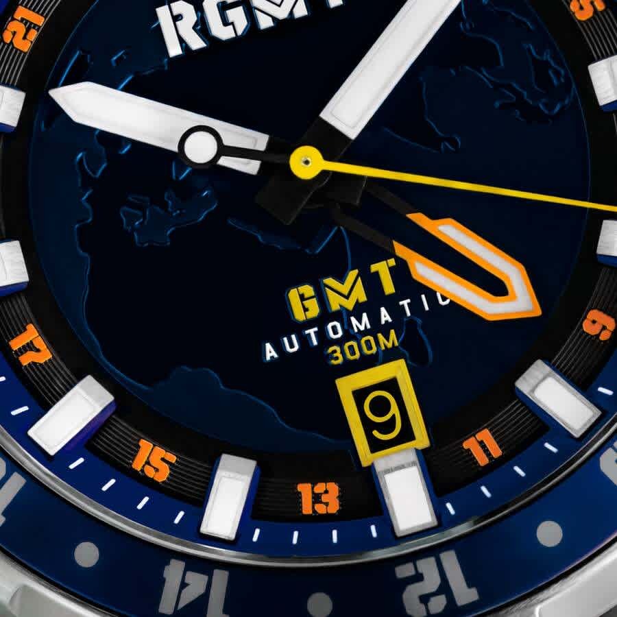 RGMT Globemaster Automatic Blue Dial Mens Watch RG-8067-44