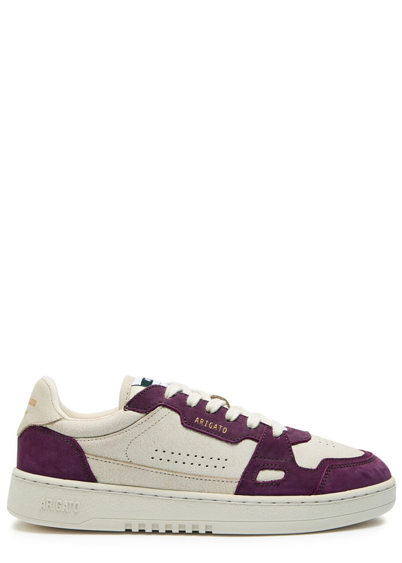 Photo: Axel Arigato Dice Lo Panelled Suede Sneakers Beige
