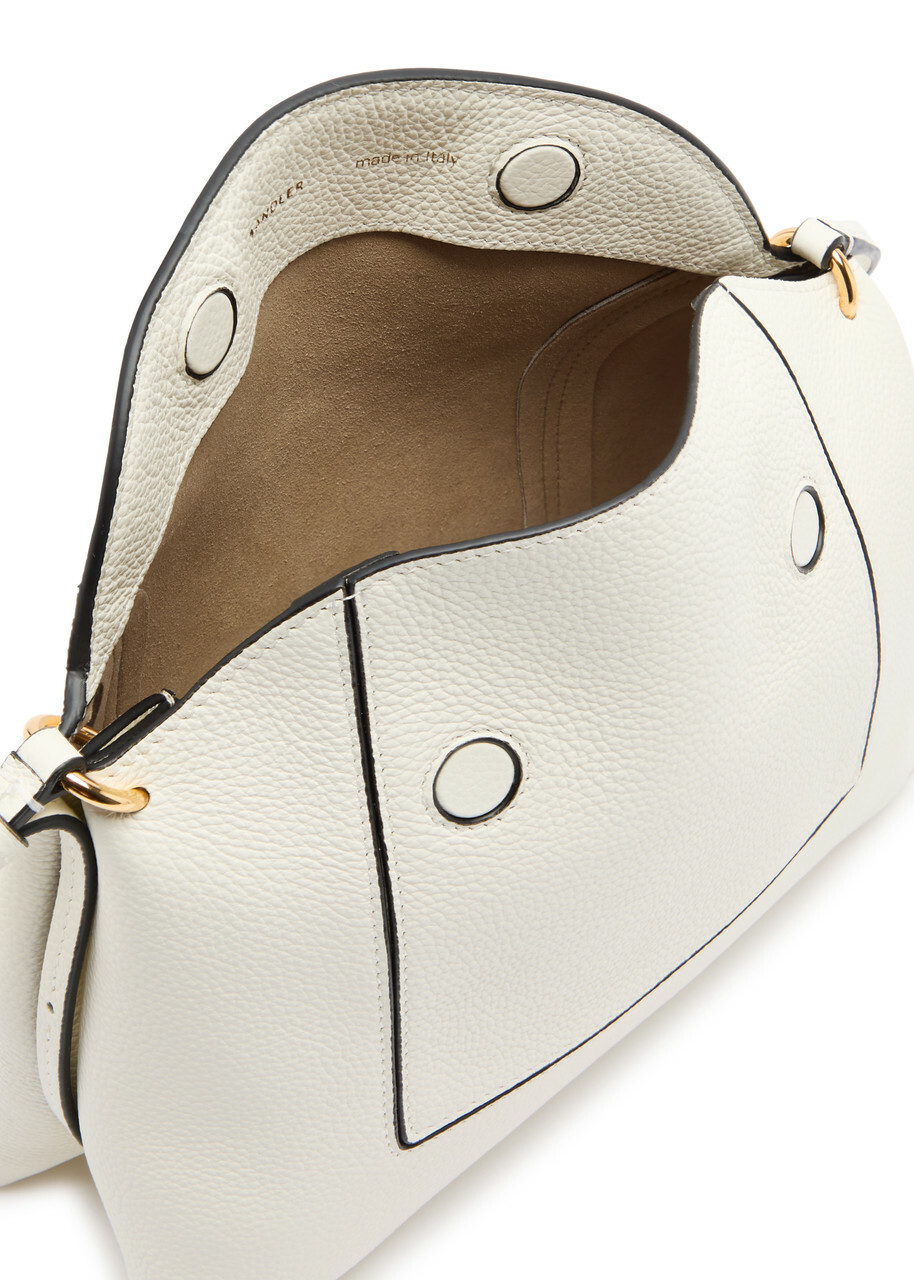 Wandler Penelope Slouch Leather Cross-body bag - White - One Size