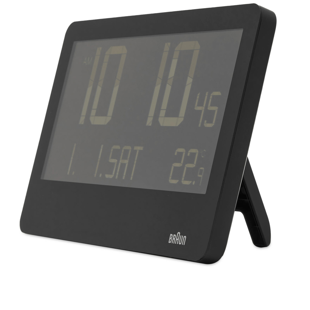 Braun BC14 Digital Wall Clock in Black