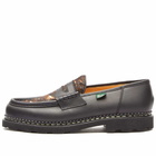 Paraboot Men's Reims Loafer in Black/Tiger