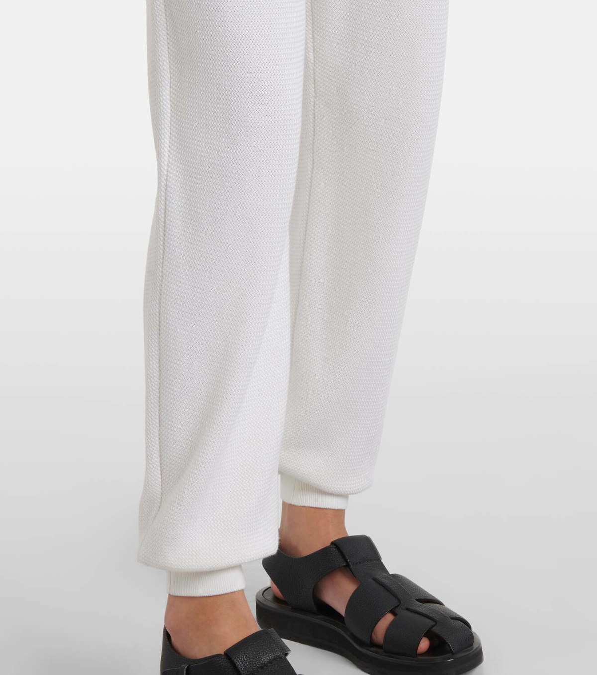 Loro Piana Dora Baltea silk and cotton sweatpants