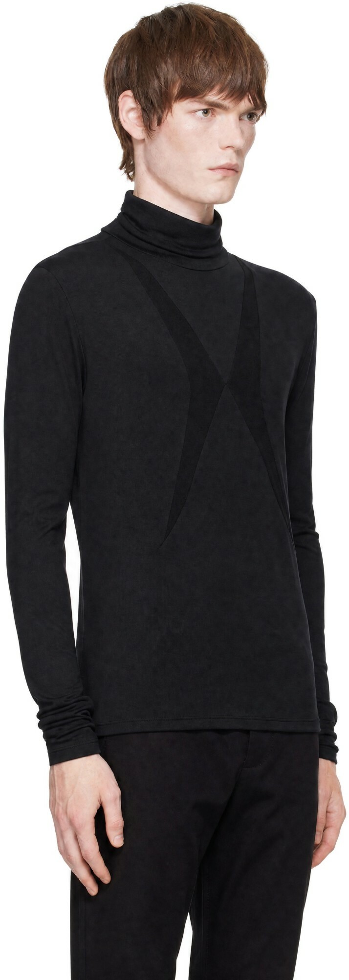 thom/krom Black TS 985 Long Sleeve T-shirt
