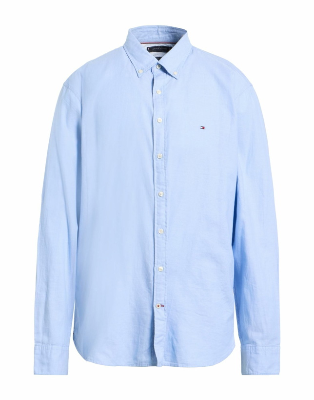 Photo: Tommy Hilfiger Mens Shirt Sky in Blue