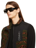 Marcelo Burlon County of Milan Black RETROSUPERFUTURE Edition Visiones Sunglasses