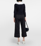 Patou Convertible wool-blend cardigan
