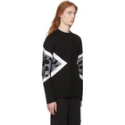 Neil Barrett Black Camo Modernist Sweatshirt